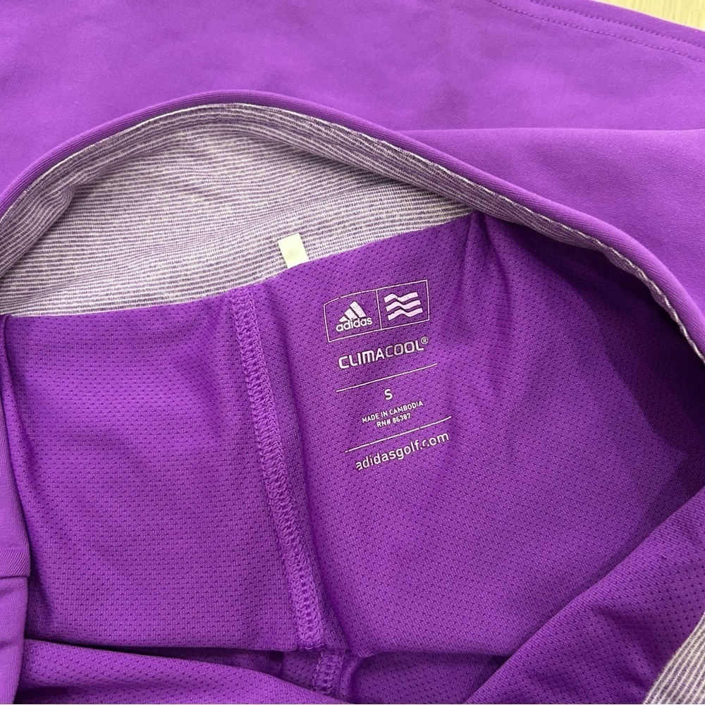 Adidas ClimaCool Purple Skort Size Small Golf Stretch Outdoor Sports Golf Women - Picture 2 of 5